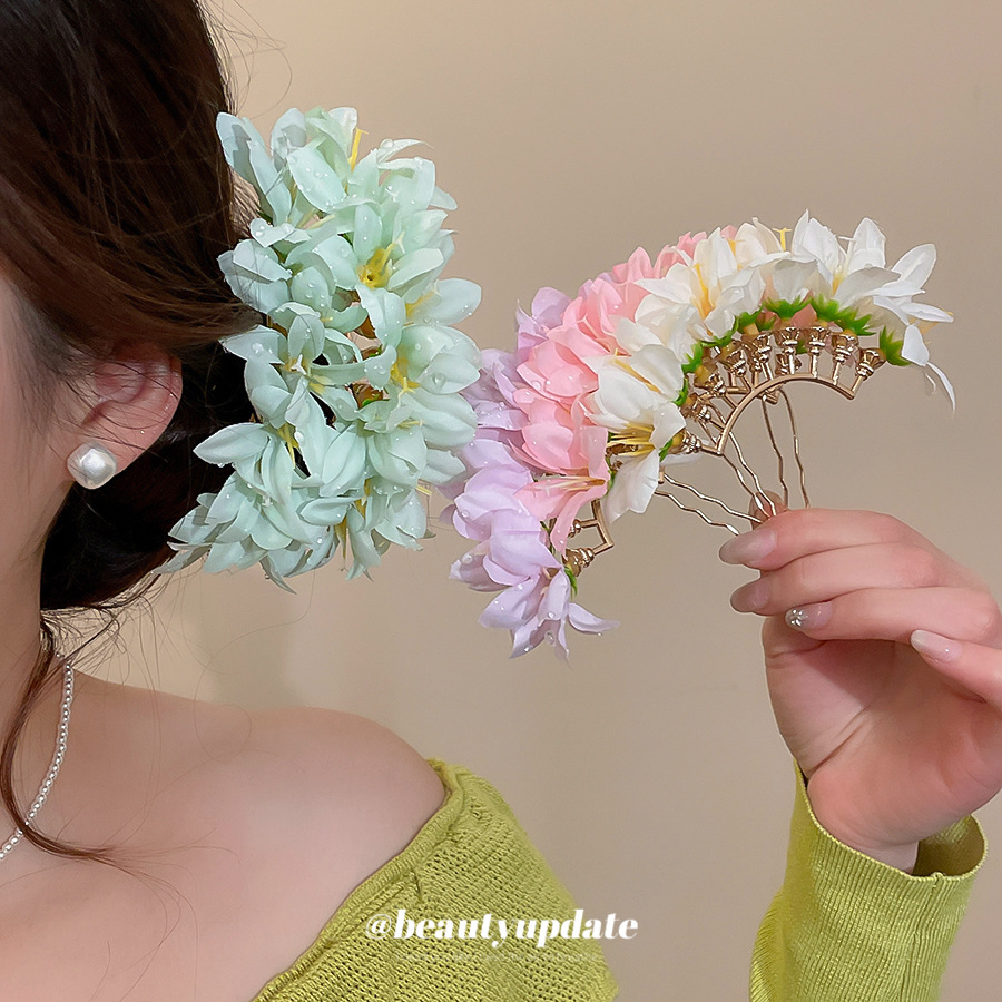 Women'S Yellow Accessories - Horquillas para el cabello con motivos