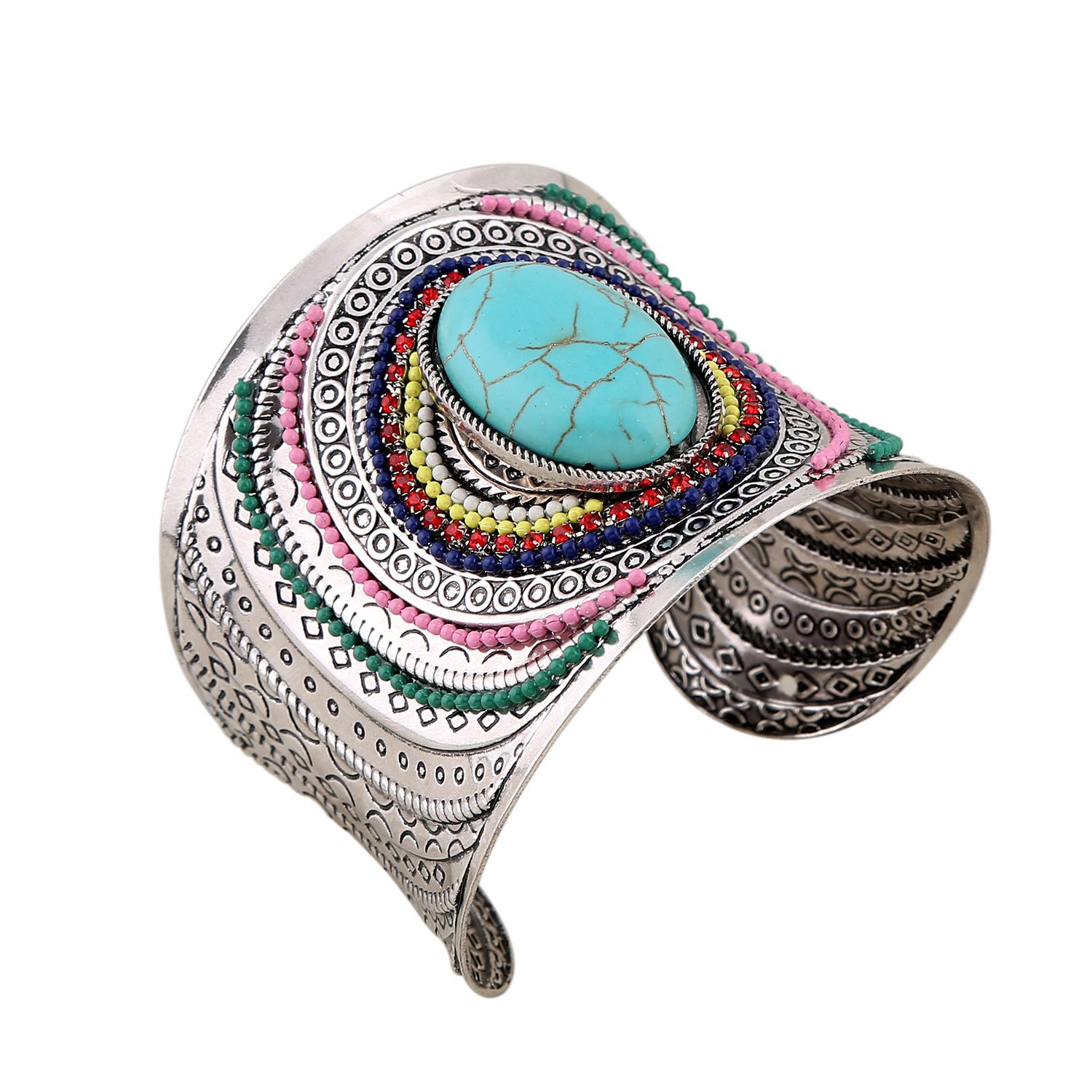 Women Accessories Nepal - Brazalete Étnico Nepalí Hecho a Mano