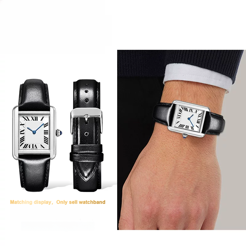 Women'S Accessories Cartier - Correa de reloj de cuero genuino
