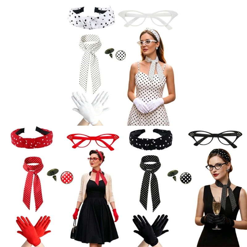 Women'S Accessories In The 1950S - 5 piezas de disfraces de mujer
