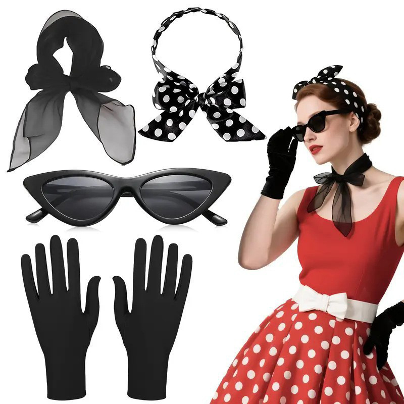 Women'S Accessories In The 1950S - Accesorios de Disfraz Retro de los