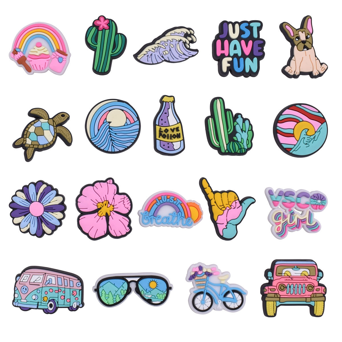 Women'S Accessories Crocs - Accesorios para Zapatos Crocs con Diseño