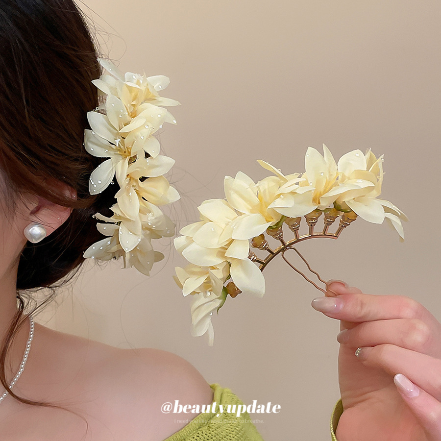Horquillas para el cabello con - Women'S Yellow Accessories reseña y precio