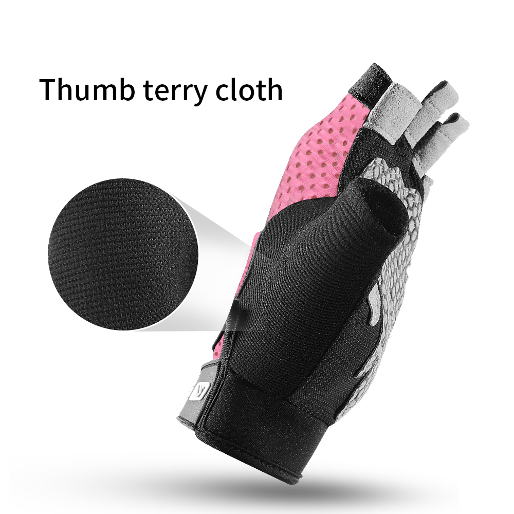 Guantes de medio dedo para gim - Women'S Exercise Accessories reseña y precio
