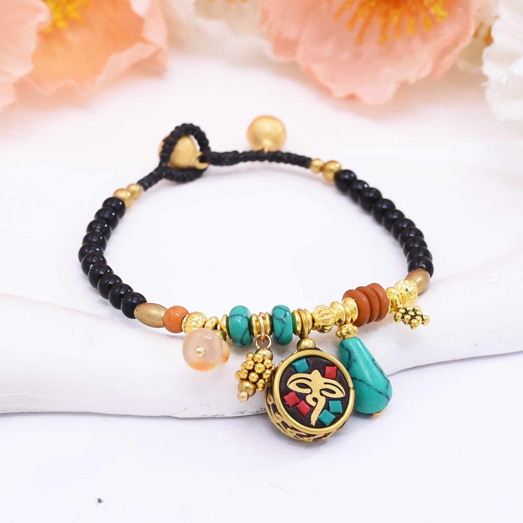 Pulsera de cuentas de resina y - Women Accessories Nepal reseña y precio