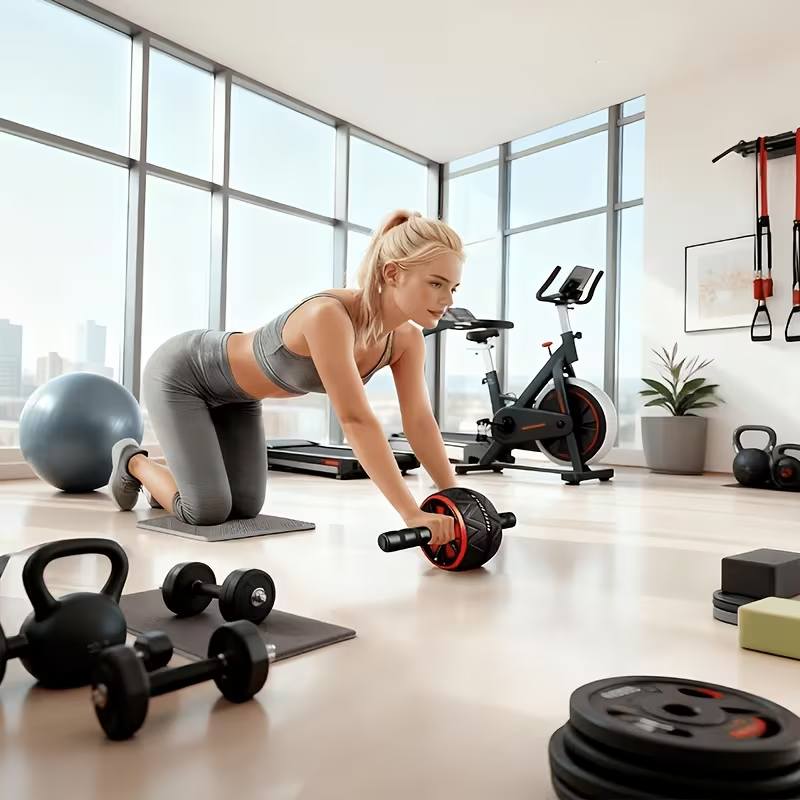 Rueda Abdominal y Tapete para  - Women'S Exercise Accessories reseña y precio