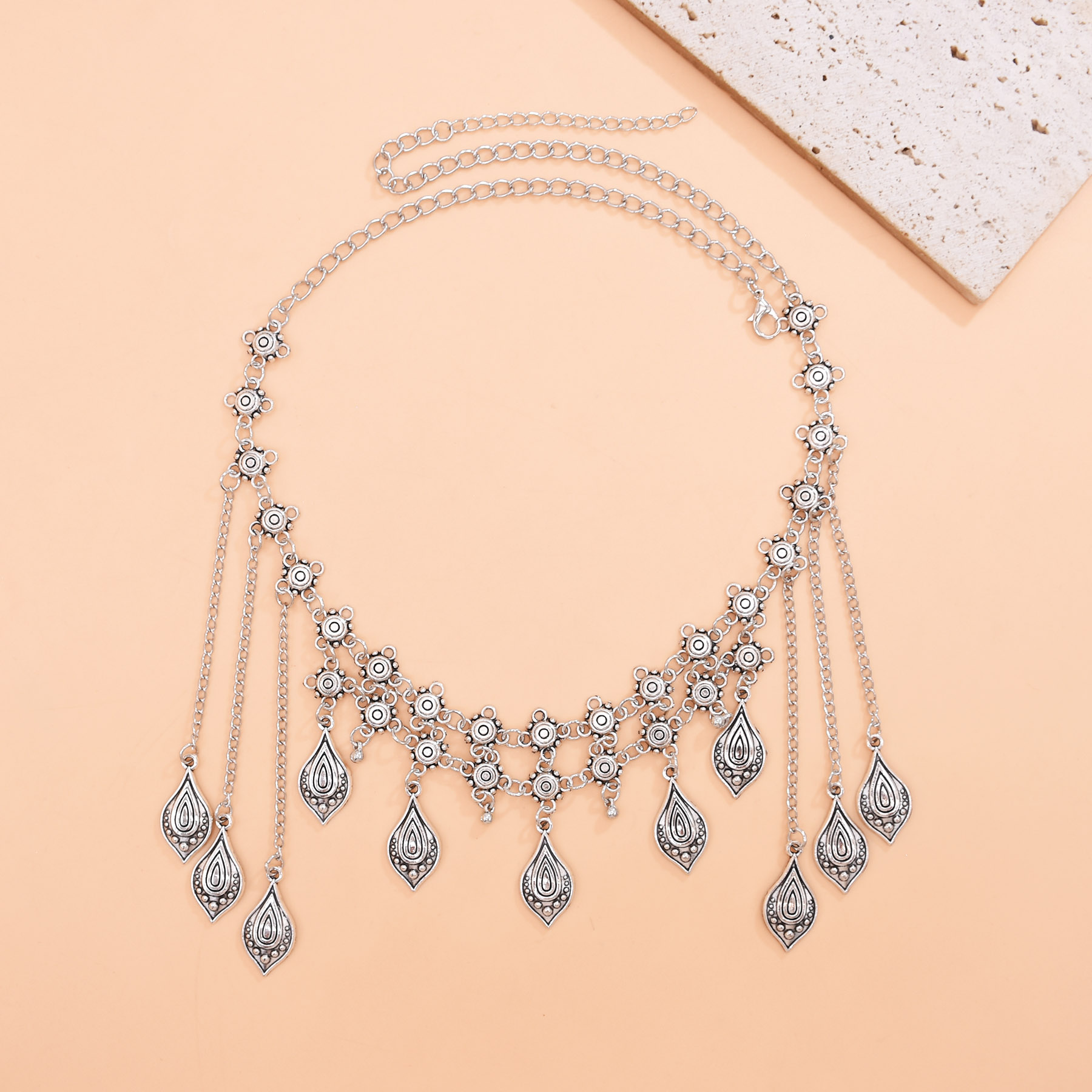 Cadena Larga de Aleación Plate - Women Accessories Nepal reseña y precio