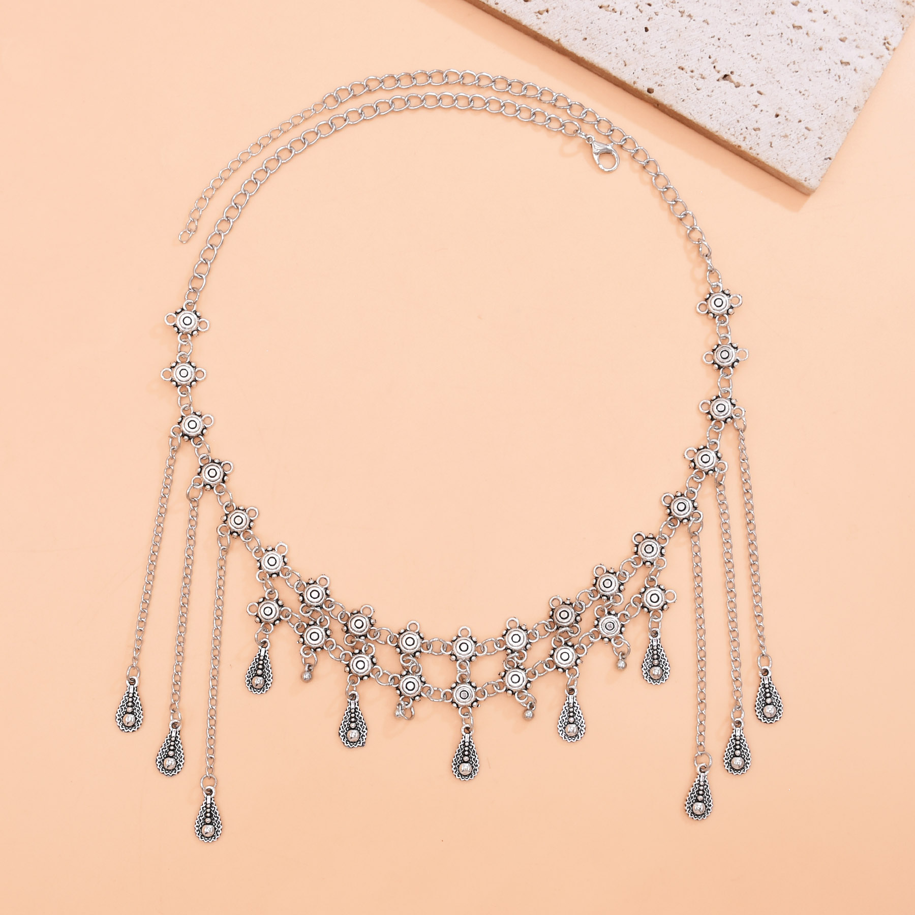 Cadena Larga de Aleación Plate - Women Accessories Nepal reseña y precio