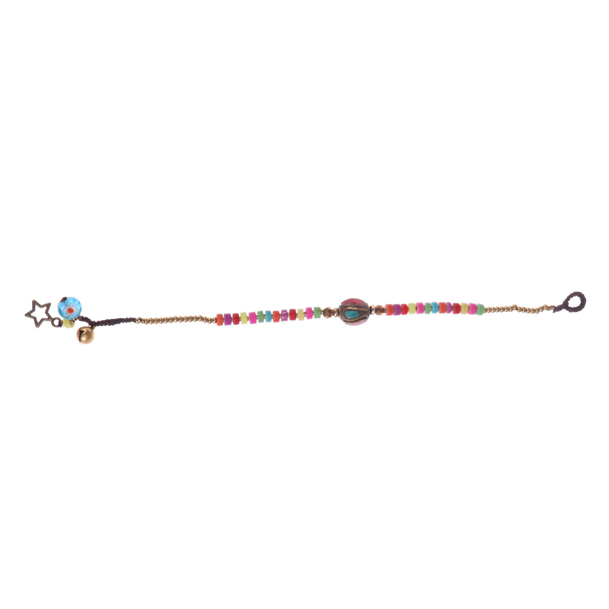 Pulsera Tejida a Mano Multicol - Women Accessories Nepal reseña y precio