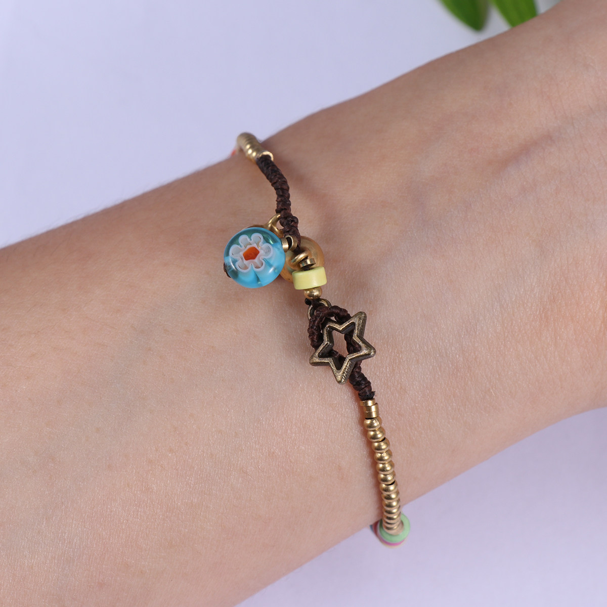 Pulsera Tejida a Mano Multicol - Women Accessories Nepal reseña y precio