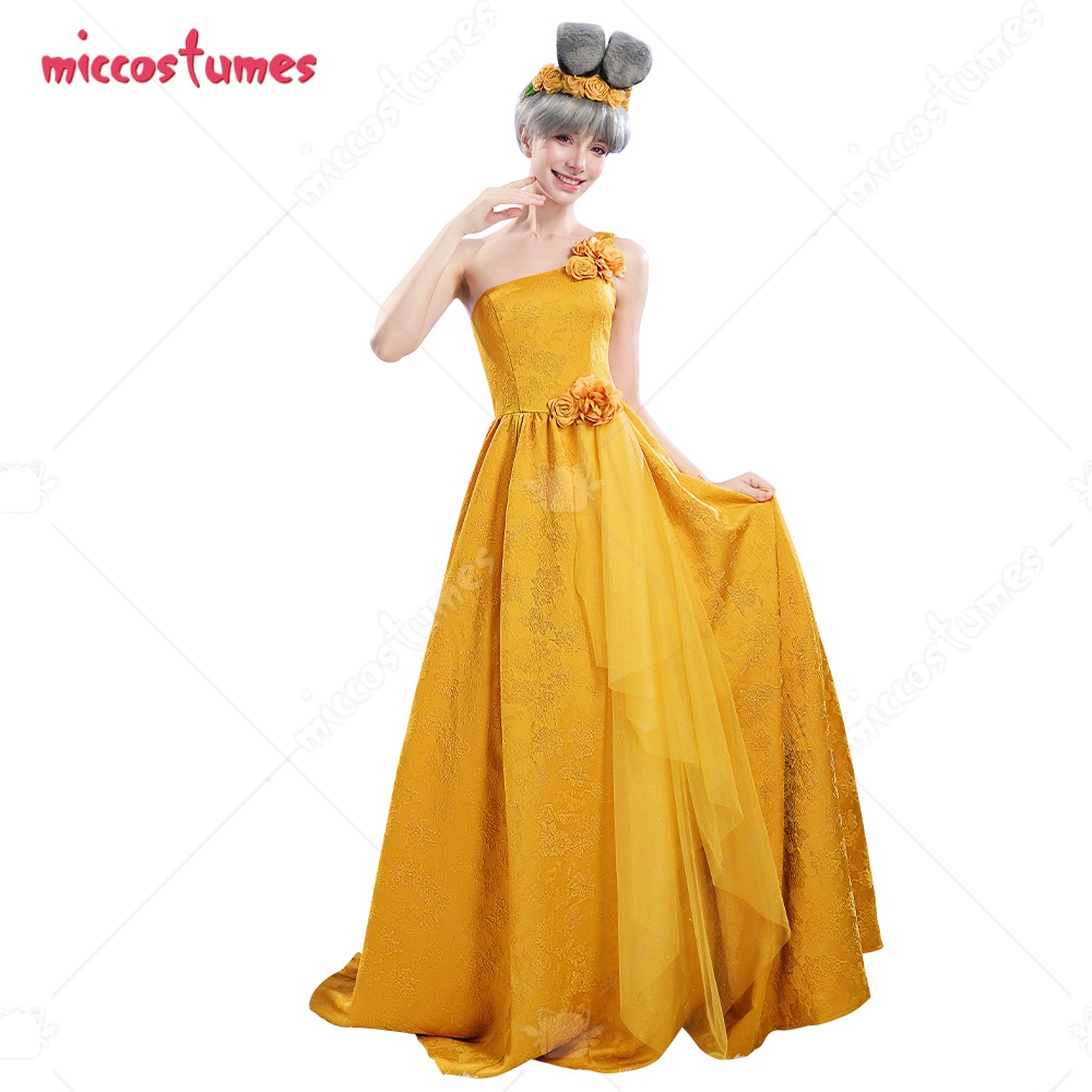 【Listo para enviar】 Vestido de - Women'S Yellow Accessories reseña y precio