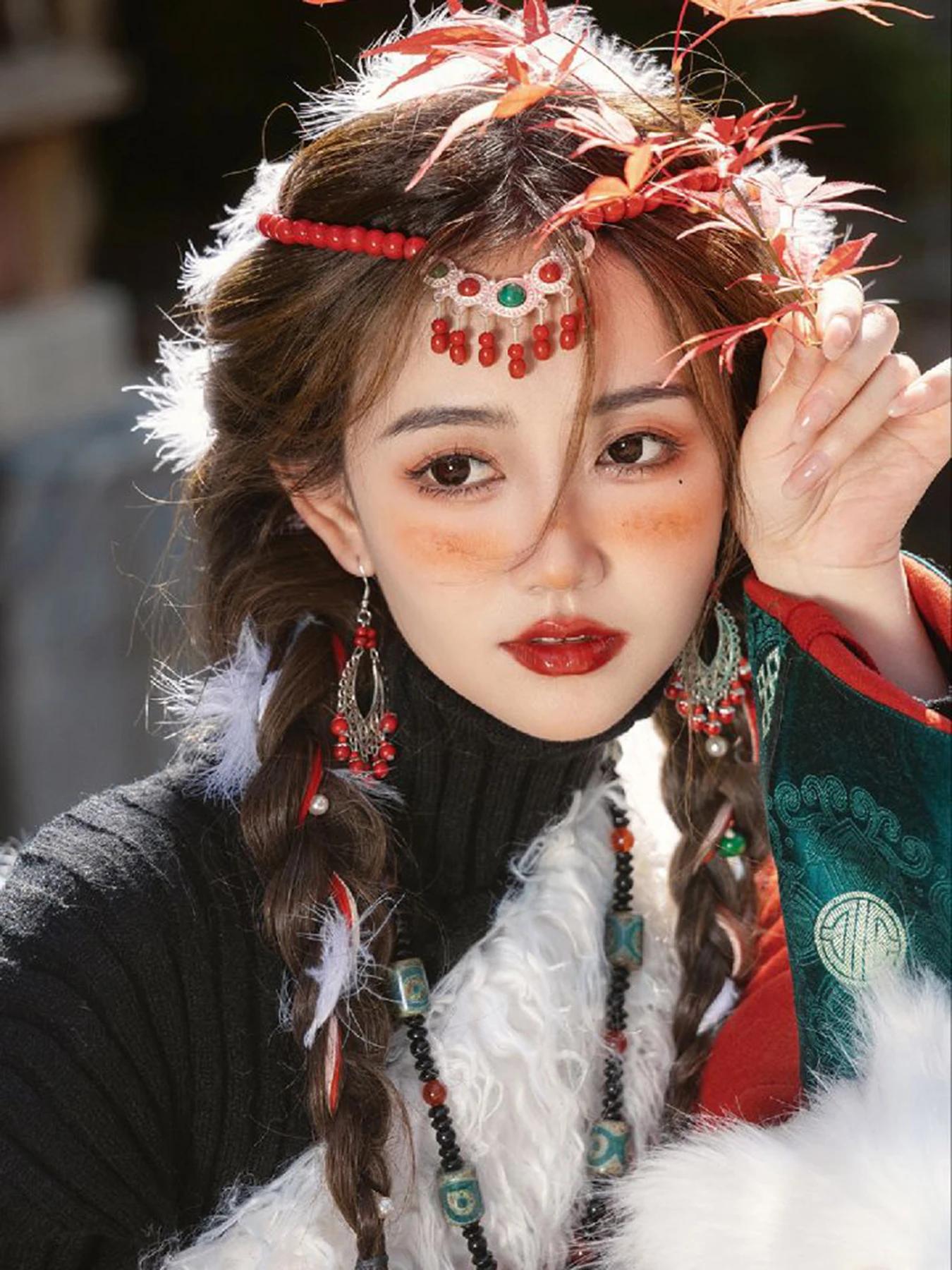 Nueva tendencia, cadenas étnic - Women Accessories Nepal reseña y precio