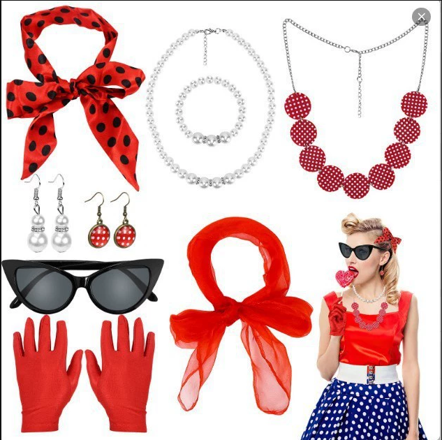 Accesorios de Disfraces de los - Women'S Accessories In The 1950S reseña y precio