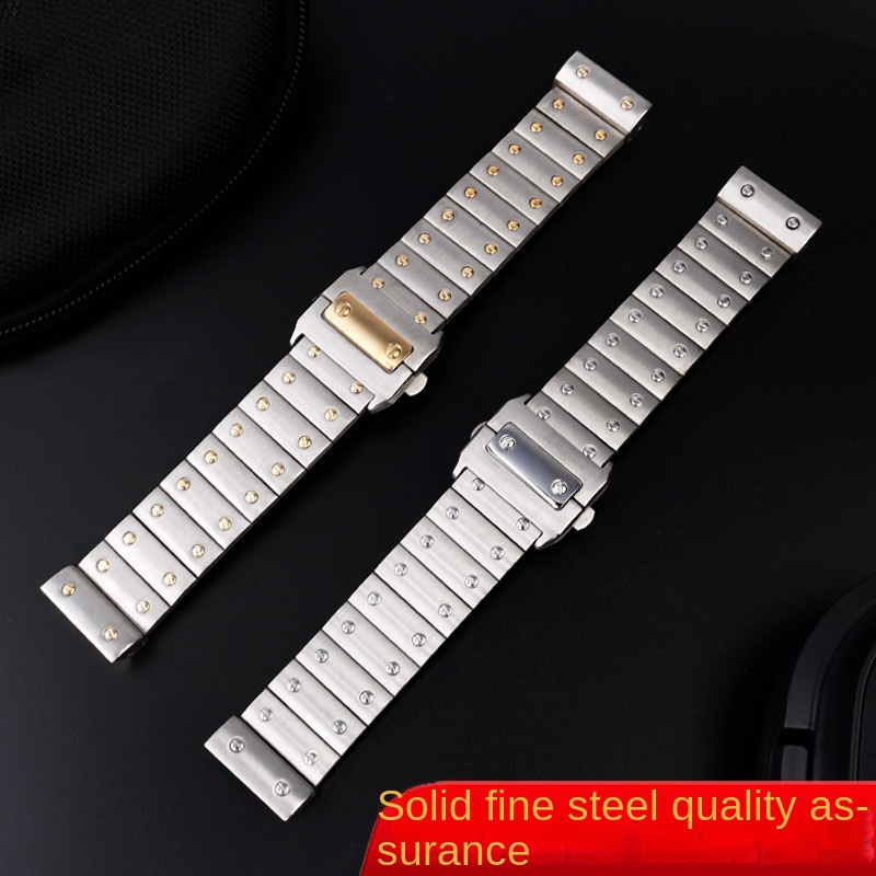 Correa de reloj de acero inoxi - Women'S Accessories Cartier reseña y precio