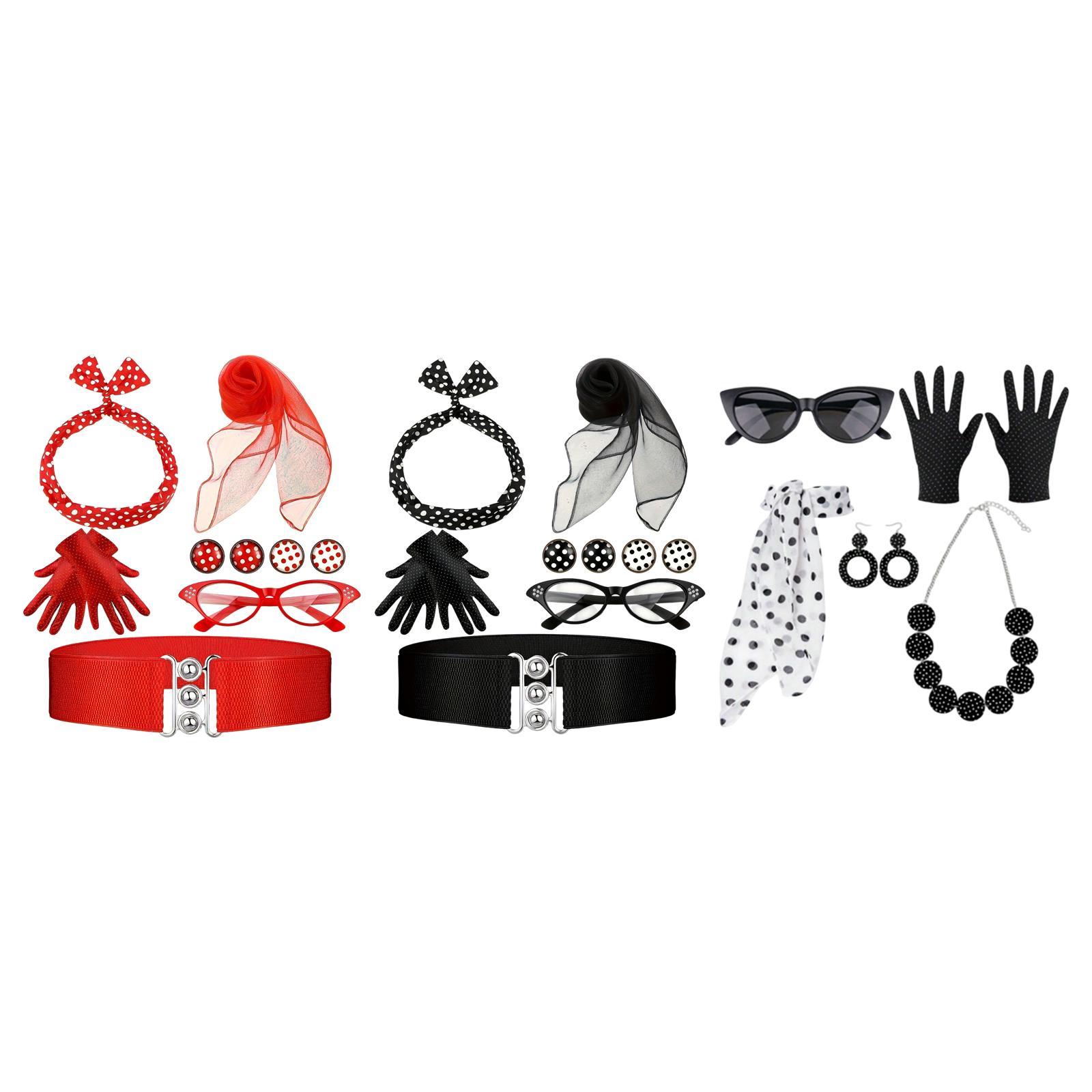 Disfraz de los años 50 para mu - Women'S Accessories In The 1950S reseña y precio