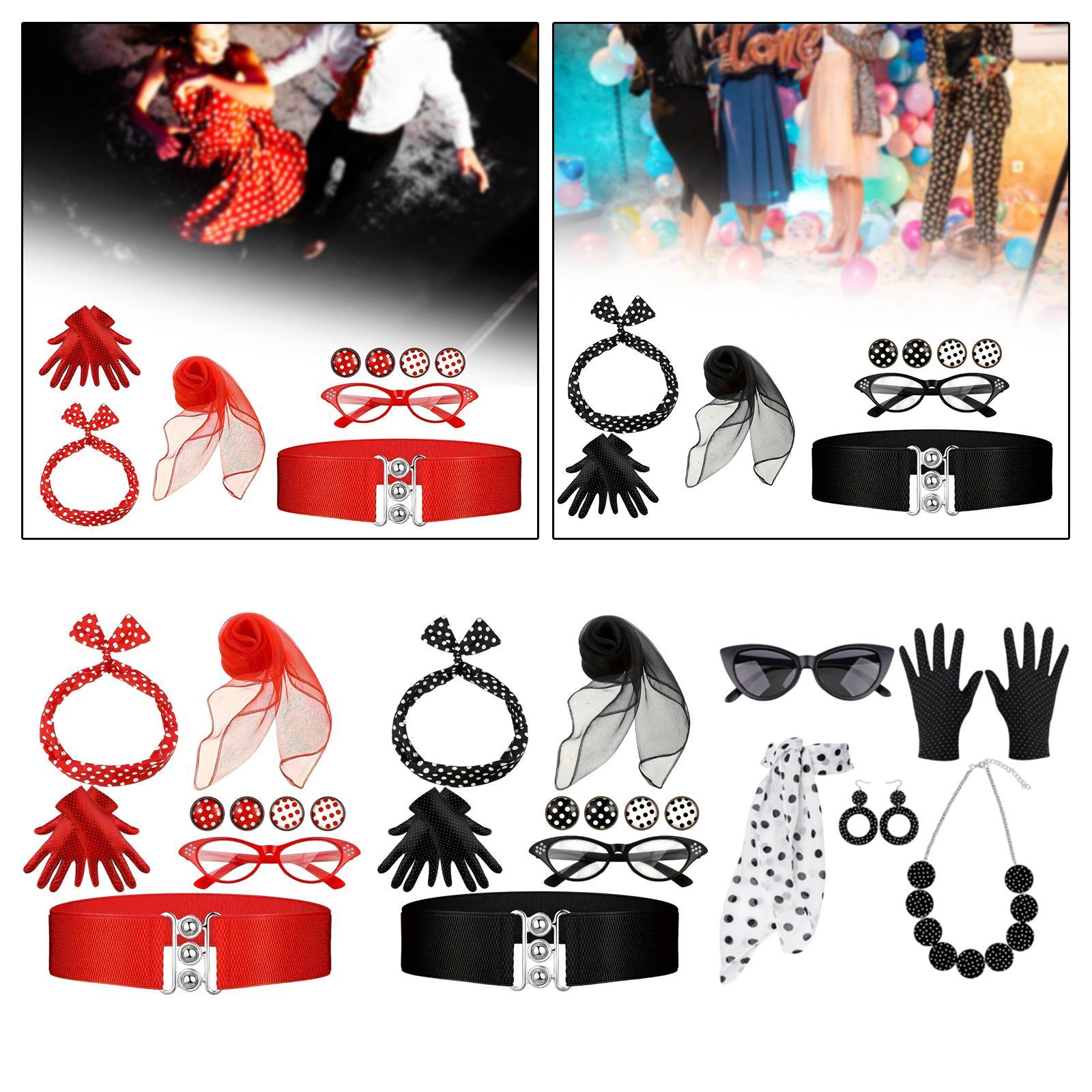 Disfraz de los años 50 para mu - Women'S Accessories In The 1950S reseña y precio