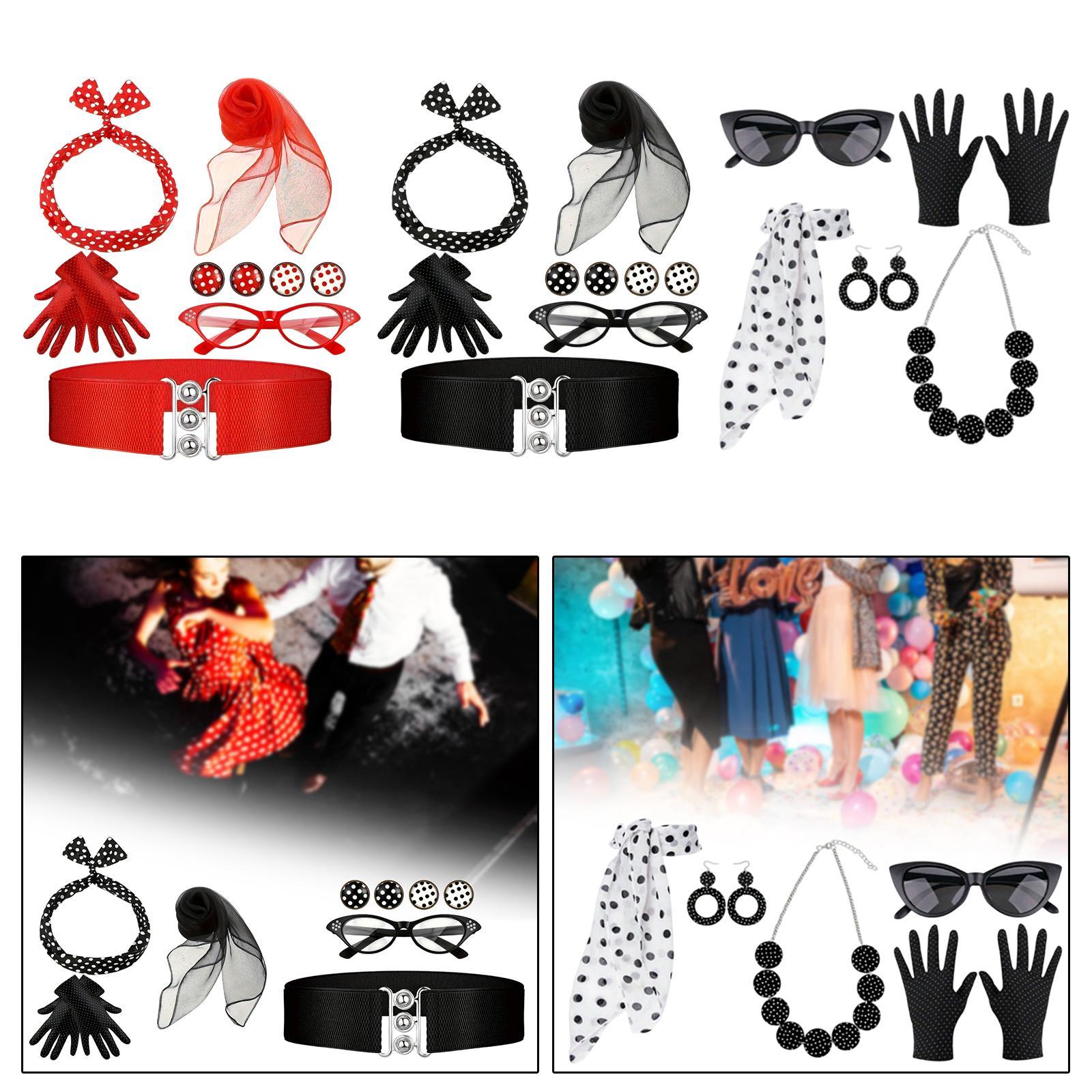 Disfraz de los años 50 para mu - Women'S Accessories In The 1950S reseña y precio