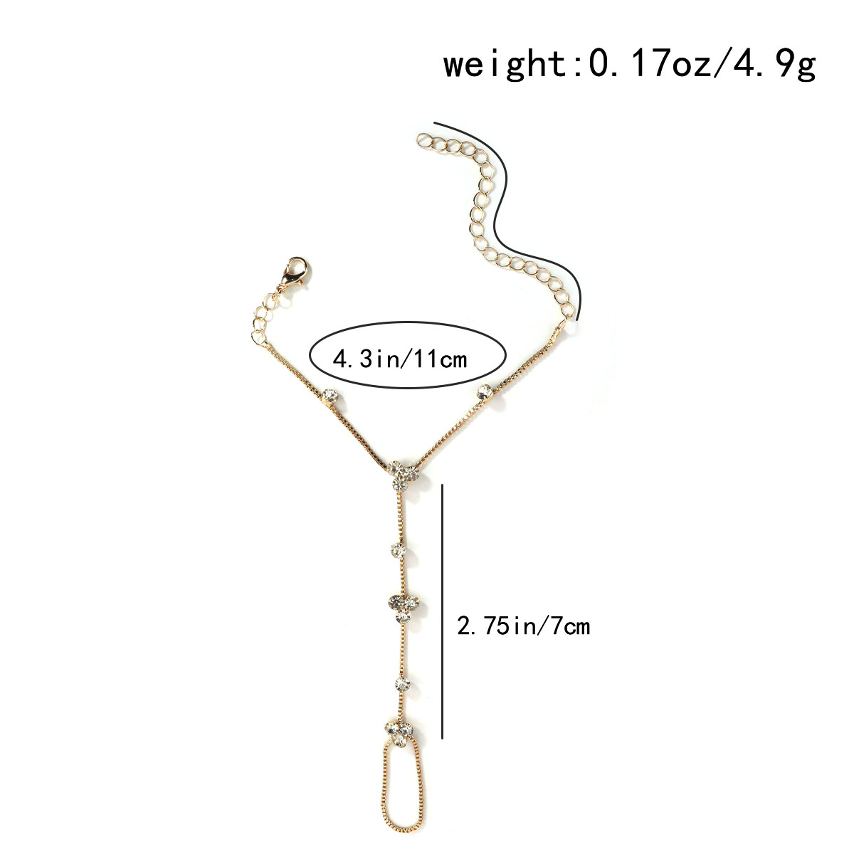 1 pulsera minimalista de diama - Women'S Accessories Gift Ideas reseña y precio