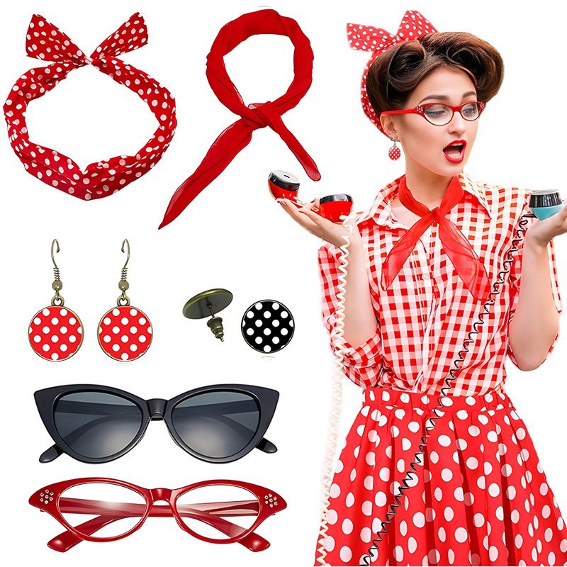 Conjunto de Accesorios de Fies - Women'S Accessories In The 1950S reseña y precio