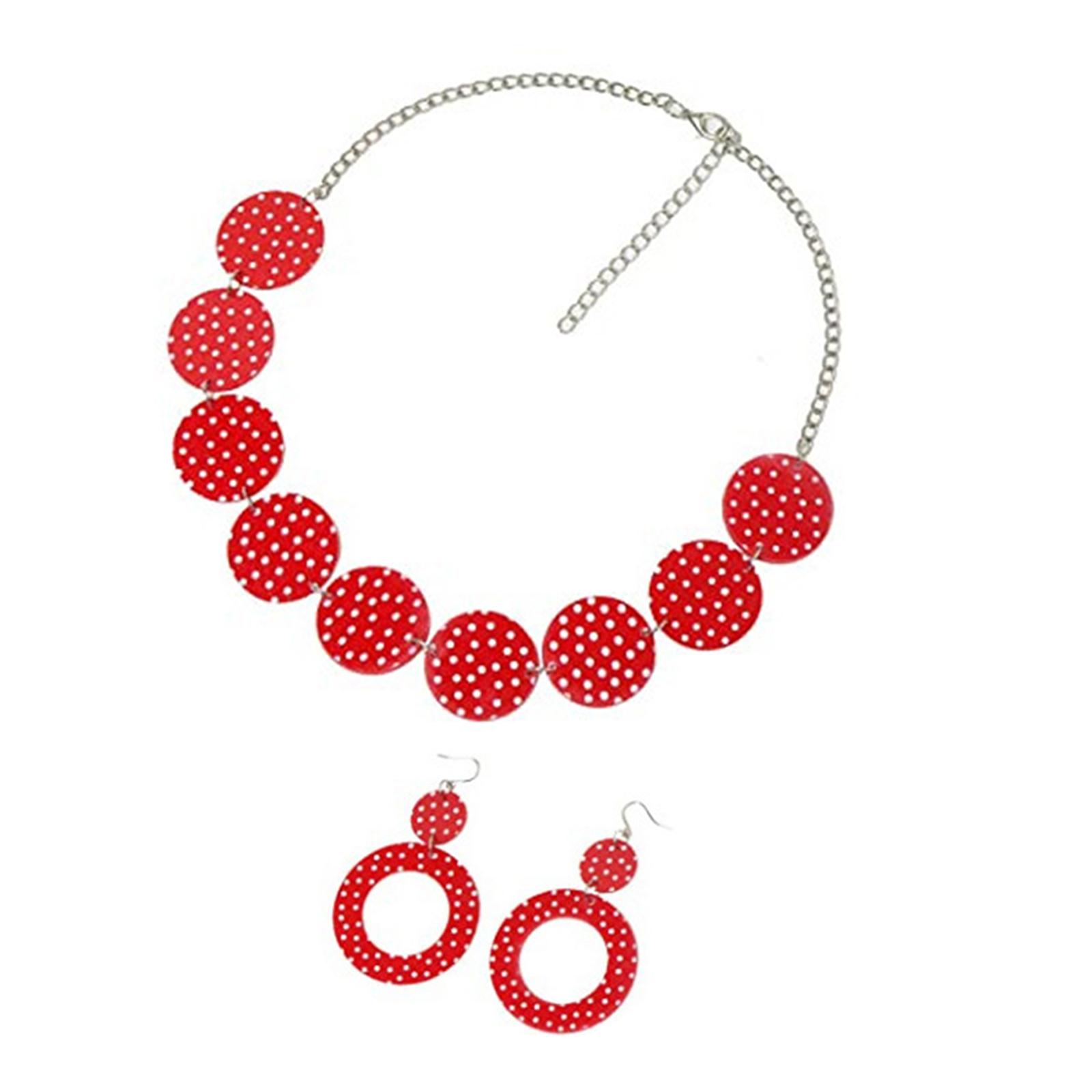 Conjunto de pendientes y colla - Women'S Accessories In The 1950S reseña y precio