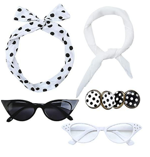 Accesorios de disfraz de disco - Women'S Accessories In The 1950S reseña y precio