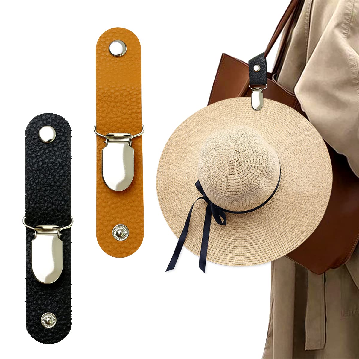 Clip para Sombrero de Cuero PU - Women'S Accessories Handbags reseña y precio