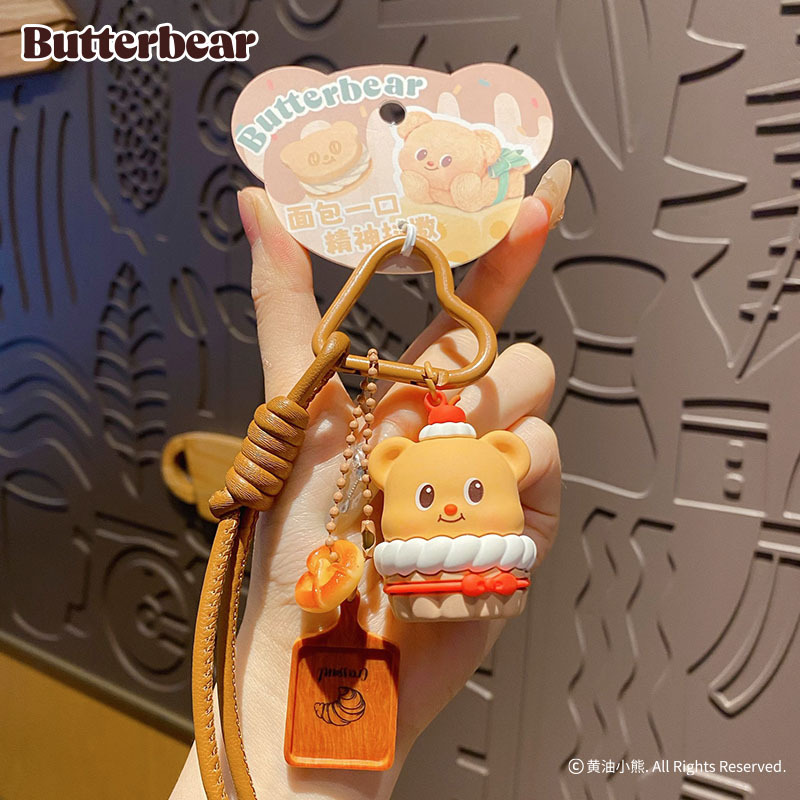 LLavero Gourmet de oso de mant - Butter Yellow Women'S Accessories reseña y precio