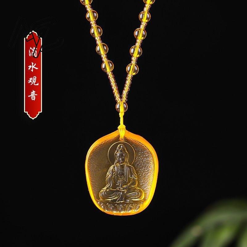 Colgante de gota de agua de cr - Women'S Yellow Accessories reseña y precio