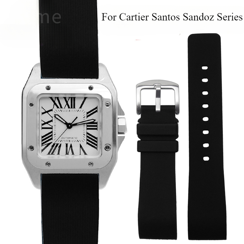 Correa de reloj de silicona ne - Women'S Accessories Cartier reseña y precio
