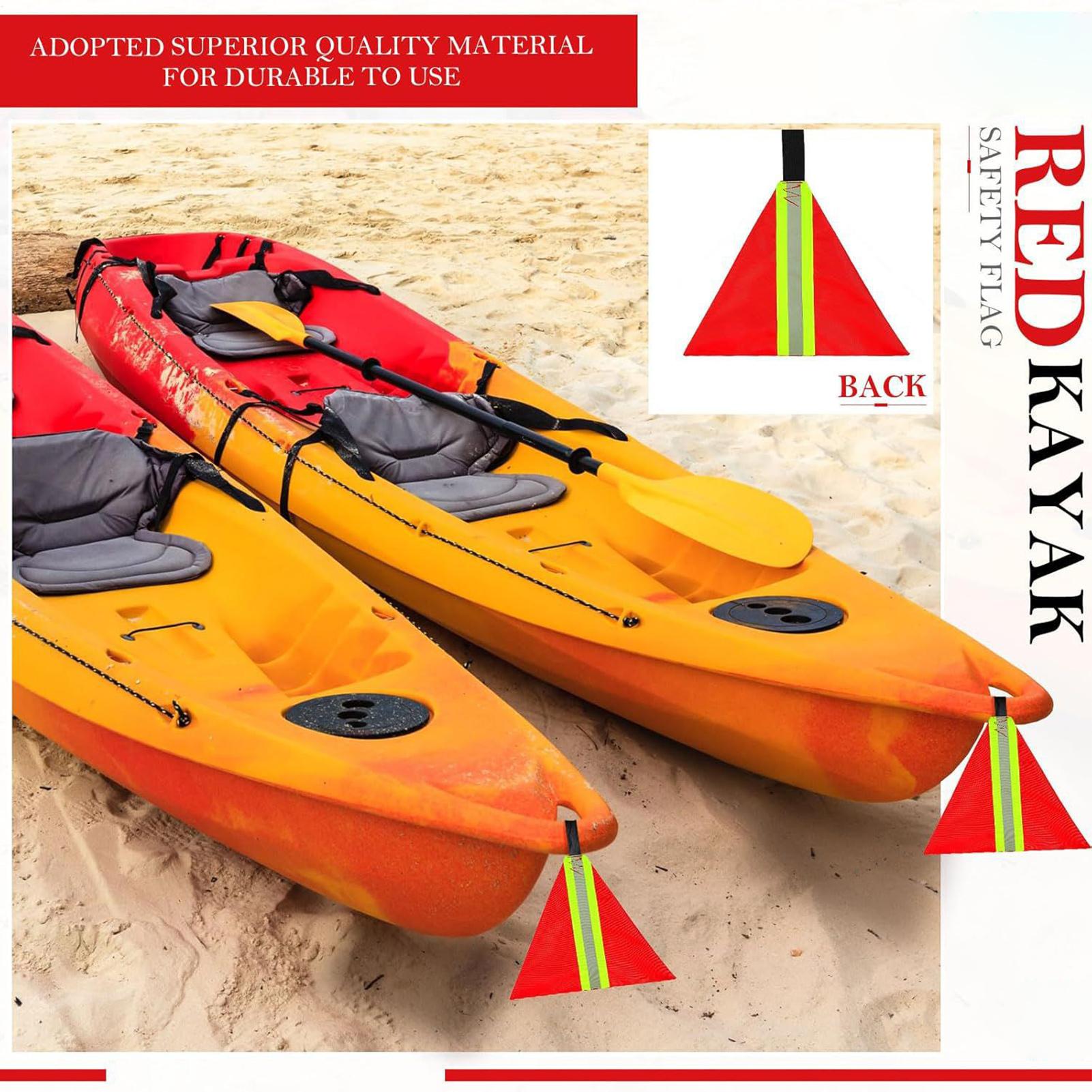 Bandera de remolque roja refle - Women'S Kayak Accessories reseña y precio